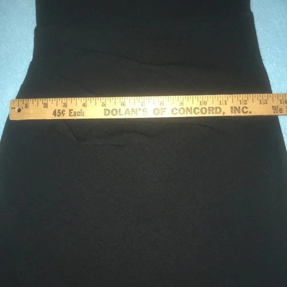 LULUS FOXY strapless maxi black non slip bodice front side high slit NEW size XS - Picture 10 of 12